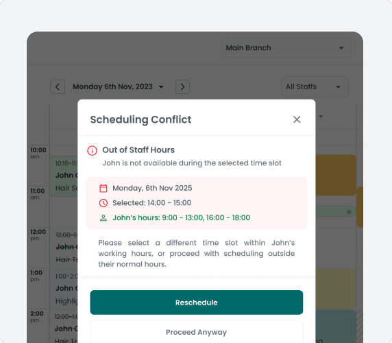 Intelligent Conflict Prevention