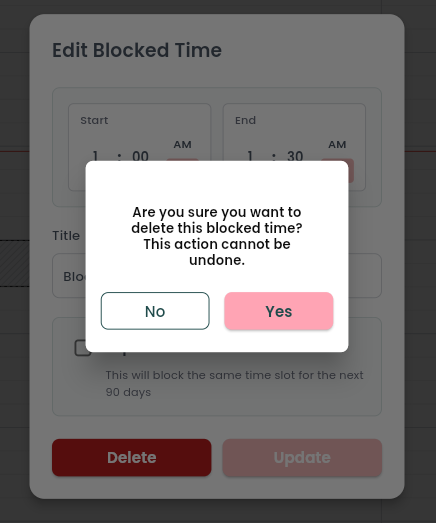 deleting
