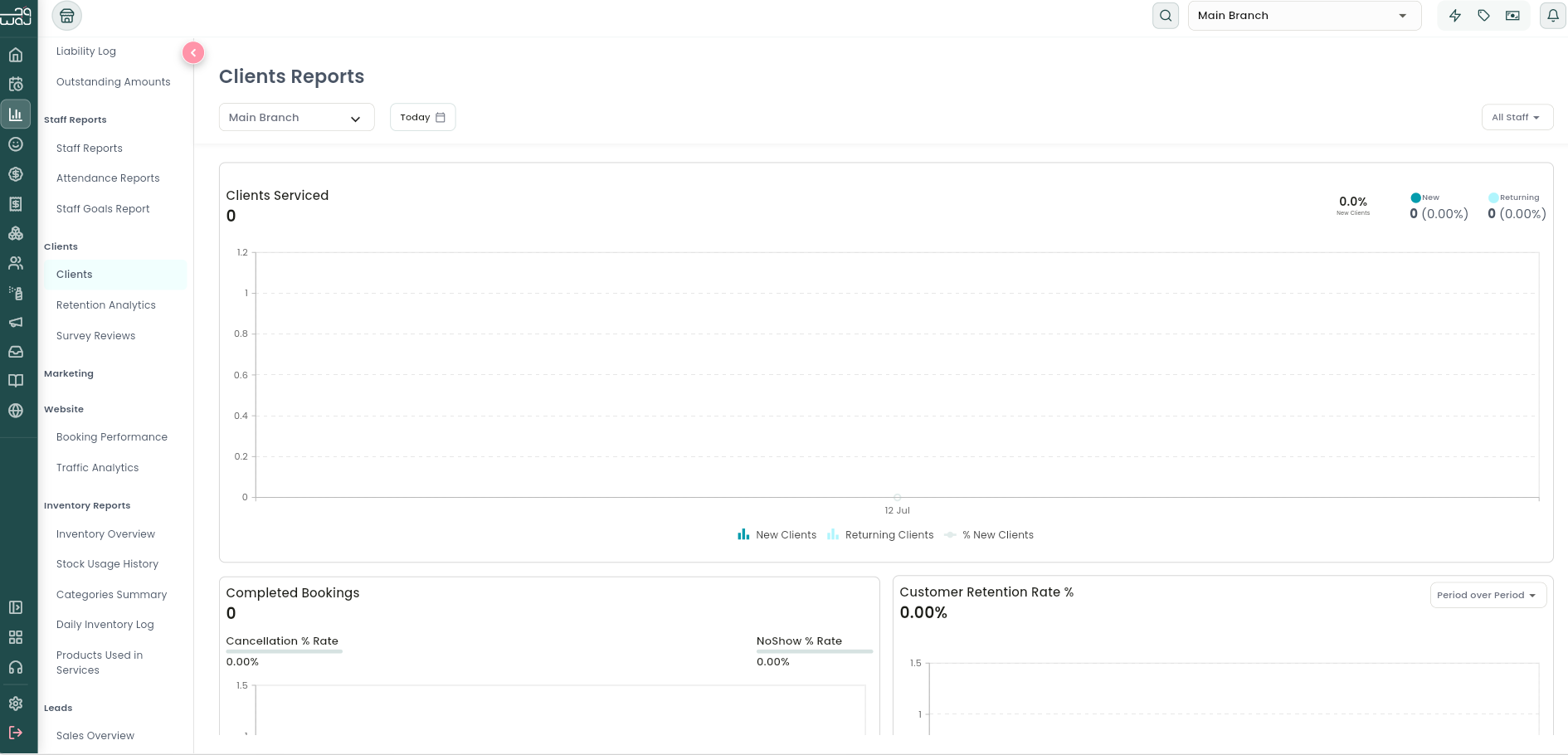 clients report