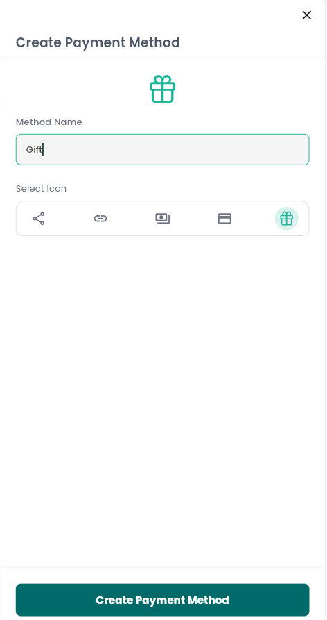 payment method